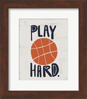 Framed Basketball