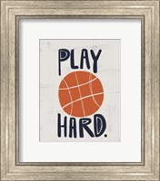 Framed Basketball