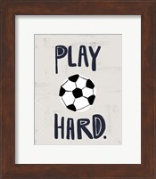 Framed Soccer