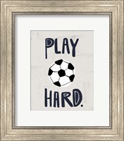 Framed Soccer