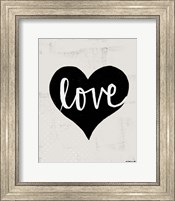 Framed Love Heart