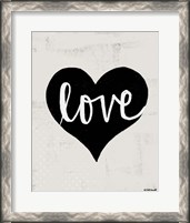 Framed Love Heart