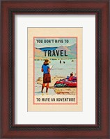 Framed Travel in a Book