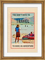 Framed Travel in a Book