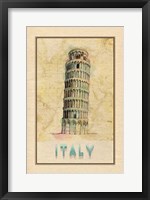 Framed Travel Italy