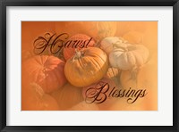 Framed Harvest Blessings I