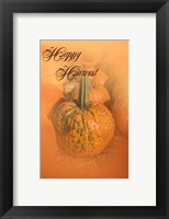 Framed Happy Harvest