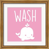 Framed Sea Creatures-Wash