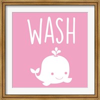 Framed Sea Creatures-Wash