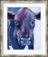 Framed Purple Cow