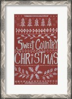 Framed Sweet Country Christmas