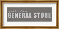 Framed General Store