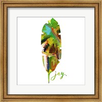 Framed Joy Leaf