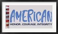 Framed American Honor