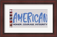 Framed American Honor
