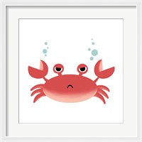 Framed Sea Creatures - Crab