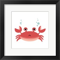 Framed Sea Creatures - Crab