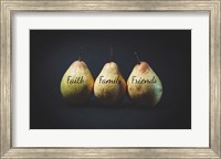 Framed Pears - Faith Family Friends