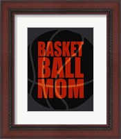 Framed Basketball Mom