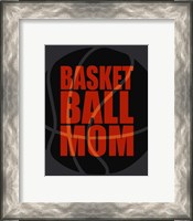 Framed Basketball Mom