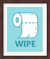 Framed Boy's Bathroom Task-Wipe