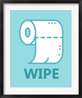 Framed Boy's Bathroom Task-Wipe