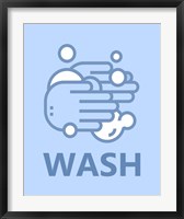 Framed Boy's Bathroom Task-Wash