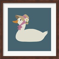 Framed Duck Family Mom