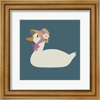 Framed Duck Family Mom