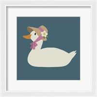 Framed Duck Family Mom