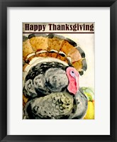 Framed Happy Thanksgiving