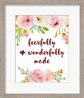 Framed Fearfully & Wonderfully Made