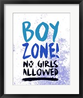 Framed Boy Zone-Grunge