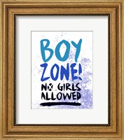 Framed Boy Zone-Grunge
