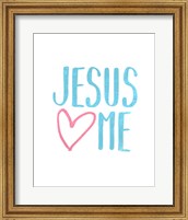 Framed Jesus Loves Me