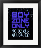 Framed Boy Zone-Sparkle