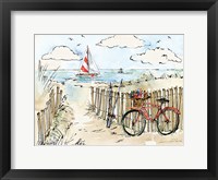 Coastal Catch VI Framed Print