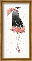 Framed Floral Fashion IV