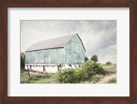 Framed Late Summer Barn I Crop