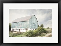 Framed Late Summer Barn I Crop