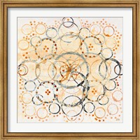 Framed Henna Mandala II Crop