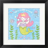 Magical Mermaid I Framed Print