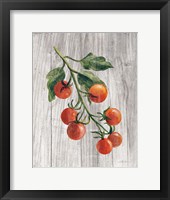 Market Vegetables IV Framed Print