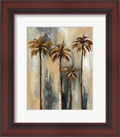 Framed Palm Trees II