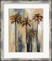 Framed Palm Trees II