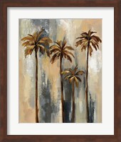 Framed Palm Trees II