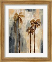 Framed 'Palm Trees I' border=