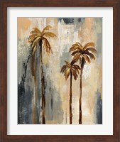 Framed 'Palm Trees I' border=