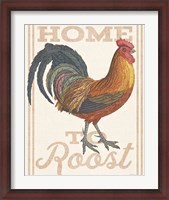 Framed Home to Roost II