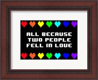 Framed All Because Two People Fell in Love